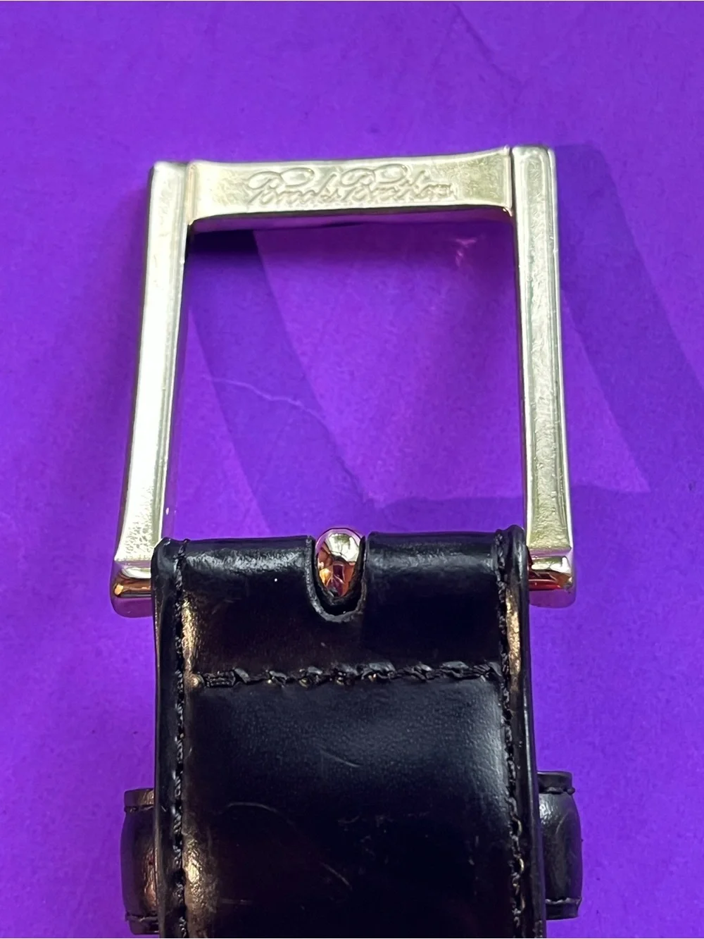 Brooks Brothers Italian Made Leather Belt - AS IS